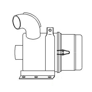 A-898390M1 AIR CLEANER ASSY. (OIL)  