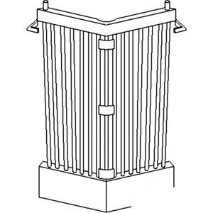 A-8N8204 FRONT GRILL              
