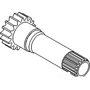 A-908490M91 TRANS. PINION SHAFT      