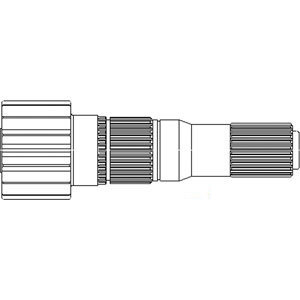 A-94651C2 SUNGEAR SHAFT LH         
