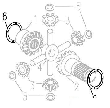 A-957E4228 WASHER THRUST            
