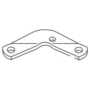 A-957E597 ANCHOR RH CHECK CHAIN    