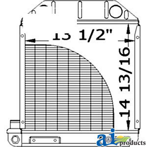 A-957E8005 RADIATOR                 