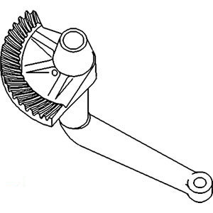 A-9N3527 GEAR STEERING SECTOR-LH  