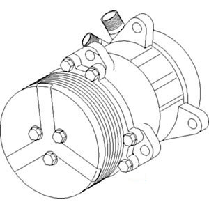A-82016157 Comp. W/ Clutch SANDEN   
