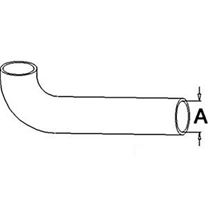 A-A143930 RADIATOR HOSE UPPER      