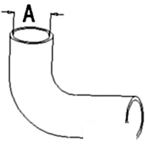 A-A145619 RADIATOR HOSE LOWER      