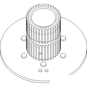 A-A152113 SUN GEAR ASSY. (C1 CL.)  