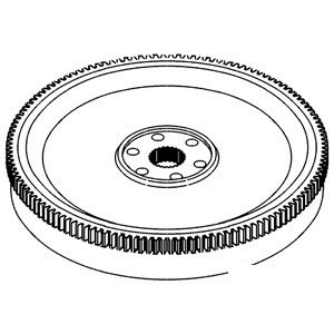 A-A153946 FLYWHEEL W/ RING GEAR    