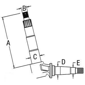 A-A154657 SPINDLE                  