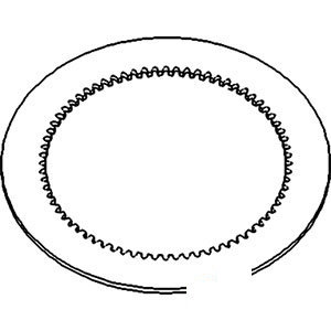 A-A155461 CLUTCH PLATE STEEL       