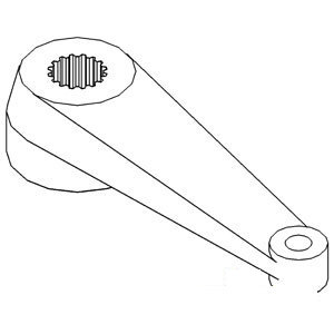 A-A160125 STEERING ARM LH          