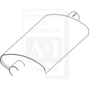 A-A173180 MUFFLER                  
