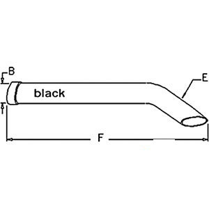 A-A181267 EXHAUST PIPE             