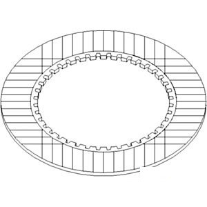 A-1997129C1 FRICTION PLATE TRANS.    