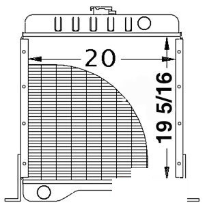A-A190749 RADIATOR                 