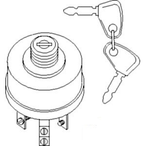 A-A24511 SWITCH IGNITION          
