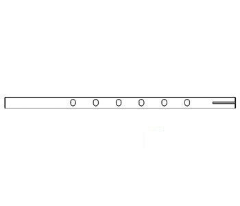 A-A24668 TIE ROD ADJ. ROD 20.1/4  