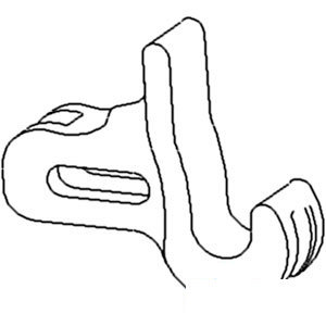 A-A26240 LATCH EAGLE HITCH        