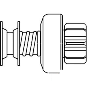 A-A47178 NEW STARTER DRIVE        