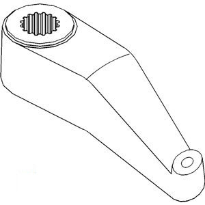 A-A57323 STEERING ARM RH          