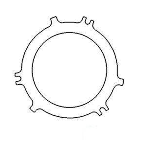 A-A58056 CLUTCH PLATE-STEEL W/TABS