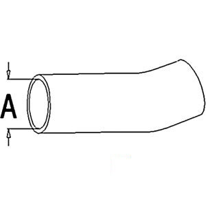 A-A59864 RADIATOR HOSE UPPER      
