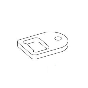 A-A60417 DRAWBAR HANGER BRKT.     