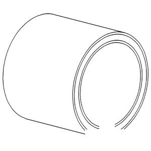 A-A61357 BUSHING REAR SUPPORT     