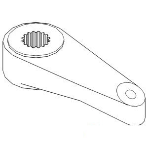 A-A61404 STEERING ARM RH          