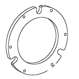 A-A63198 BRAKE DISC STEEL         