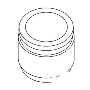A-A65554 CONNECTOR TURBO          