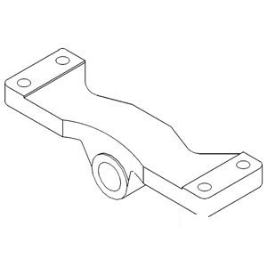 A-A66039 SUPPORT FRONT AXLE       