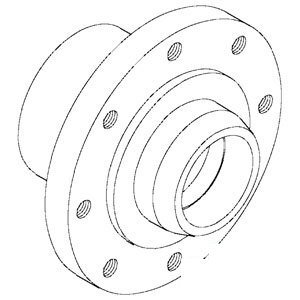 A-A66759 HUB 8 BOLT               