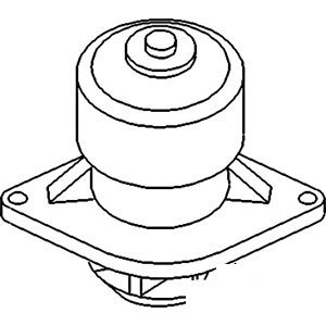 A-A77703 WATER PUMP               