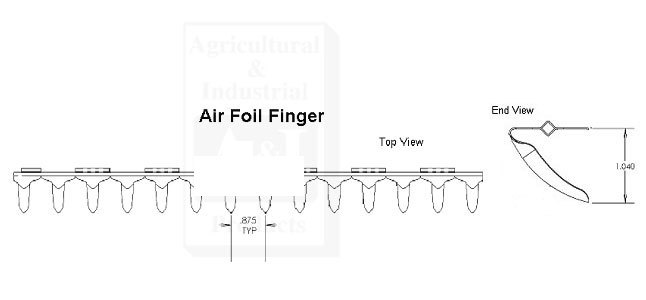 A-1319092C4 CHAFFER ADJ. AIR FOIL TO 