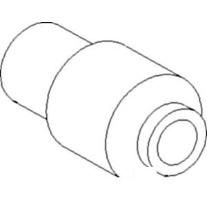 A-AH125201 BUSHING CHAFFER FRAME    