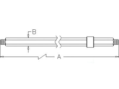 A-AH145821 SHAFT CUTTERBAR DRIVE    