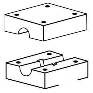A-166067C91 WALKER WOOD BLOCKS       
