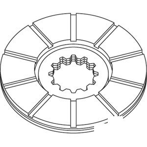 A-AH214069 BONDED BRAKE DISC        