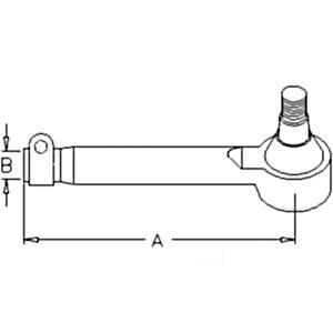 John Deere TRACTOR TIE-ROD 