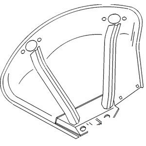 A-AL28584 FENDER RH                