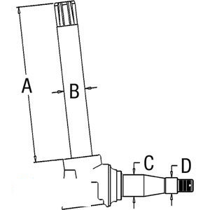 John Deere TRACTOR SPINDLE-LH-RH 