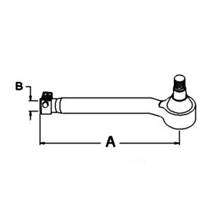 John Deere TRACTOR TIE-ROD-LH- 