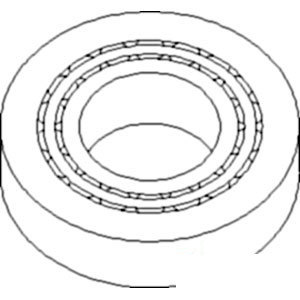 John Deere FORKLIFT BEARING-KING-PIN 