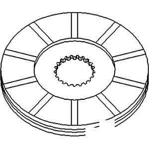 John Deere TRACTOR BRAKE-DISC 