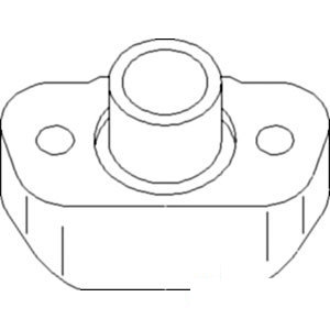 John Deere TRACTOR LOAD-SHAFT-BUSHING-SUPRT 