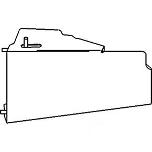 A-AR26851 SIDE SHIELD LH           