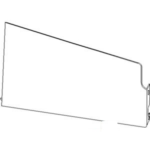 A-AR43291 SIDE SHIELD REAR (LH)    