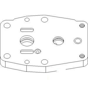 A-AR44883 COVER STEERING VALVE CYL 
